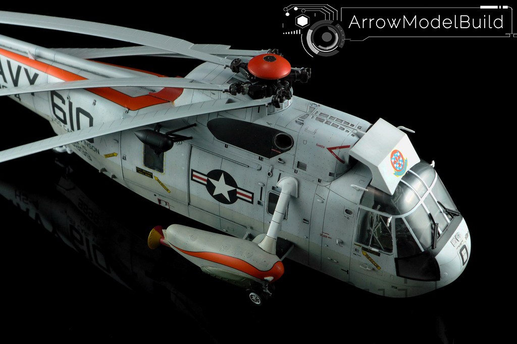 Picture of AeroModelBuild SH-3H Helicopter Built & Painted 1/48 Model Kit