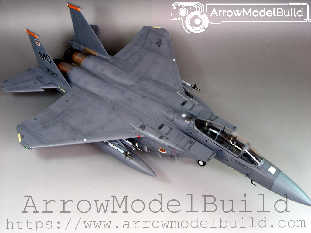 Picture of AeroModelBuild F-15E Fighter Bomber Built & Painted 1/48 Model Kit