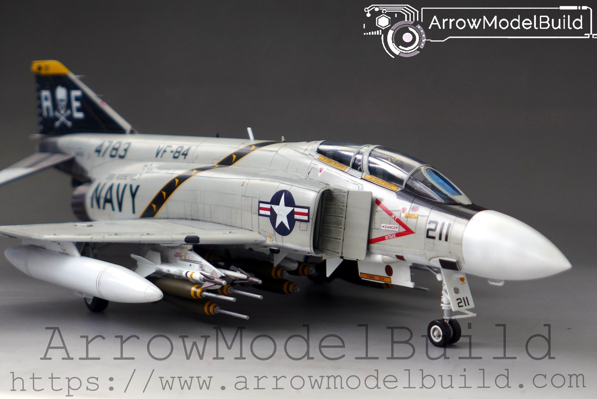 Picture of AeroModelBuild F-4B/J Built & Painted 1/72 Model Kit