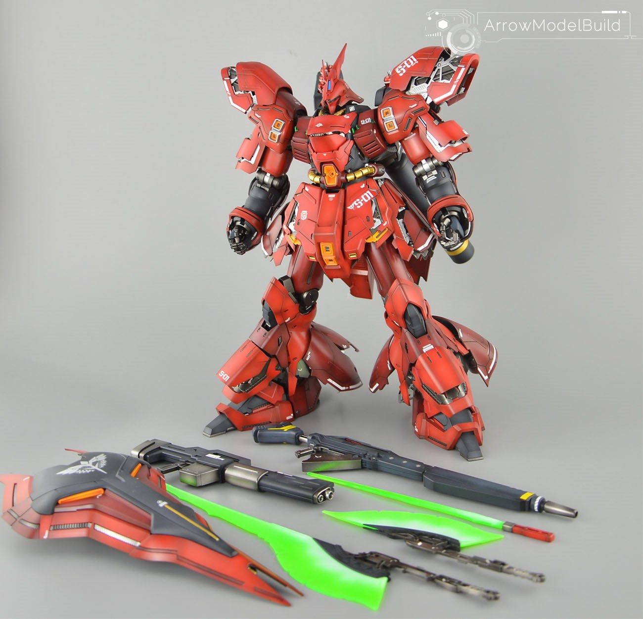 Picture of AeroModelBuild Sazabi Ver.ka Built & Painted MG 1/100 Model Kit