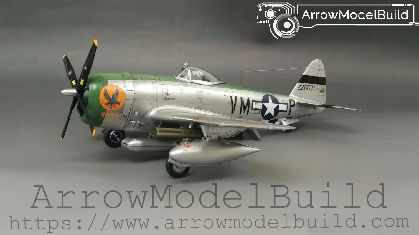 Picture of AeroModelBuild P-47D Fighter Built & Painted 1/32 Model Kit
