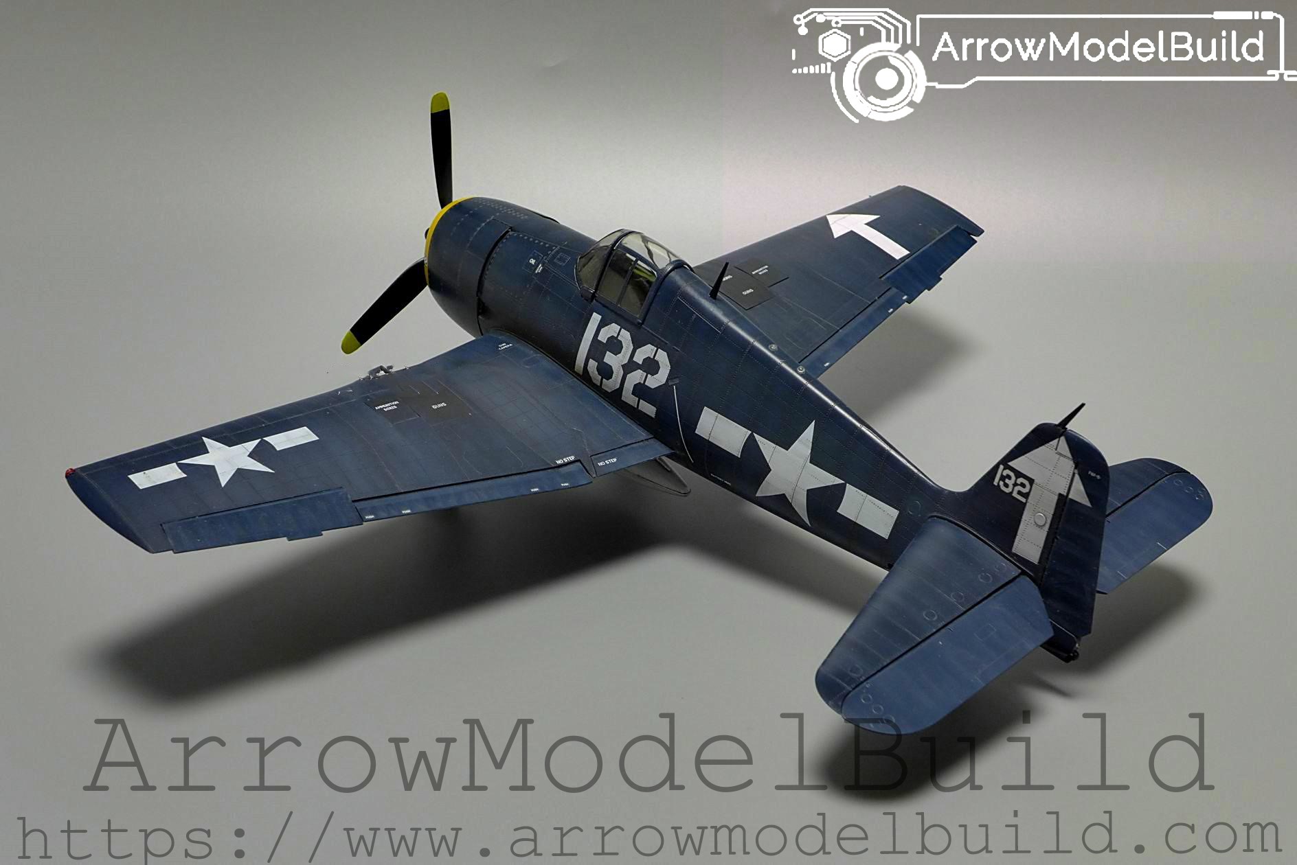 Picture of AeroModelBuild F6F Hellcat Fighter Built & Painted 1/32 Model Kit