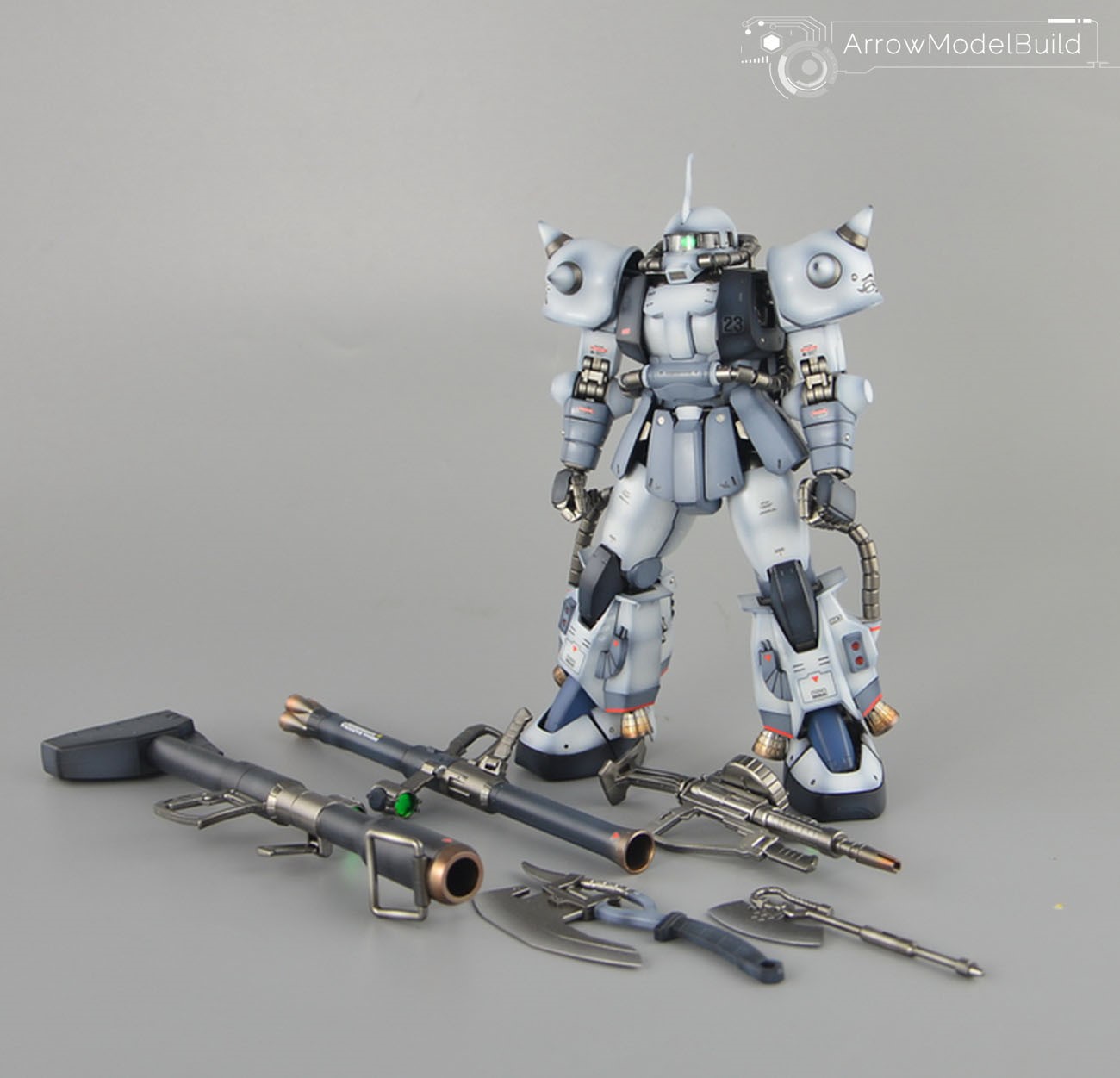 Picture of AeroModelBuild Shin Matsunaga Zaku Ver 2.0 Built & Painted MG 1/100 Model Kit