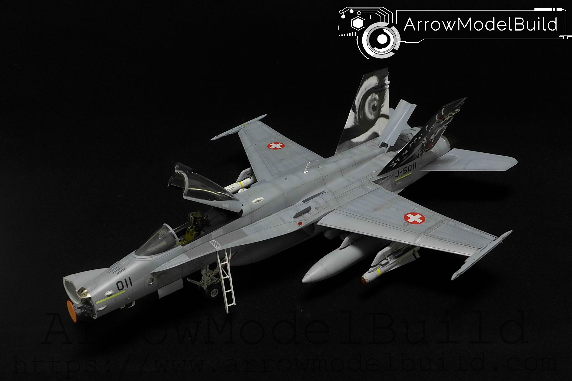 Picture of AeroModelBuild F/A-18C Super Hornet Fighter Built & Painted 1/32 Model Kit