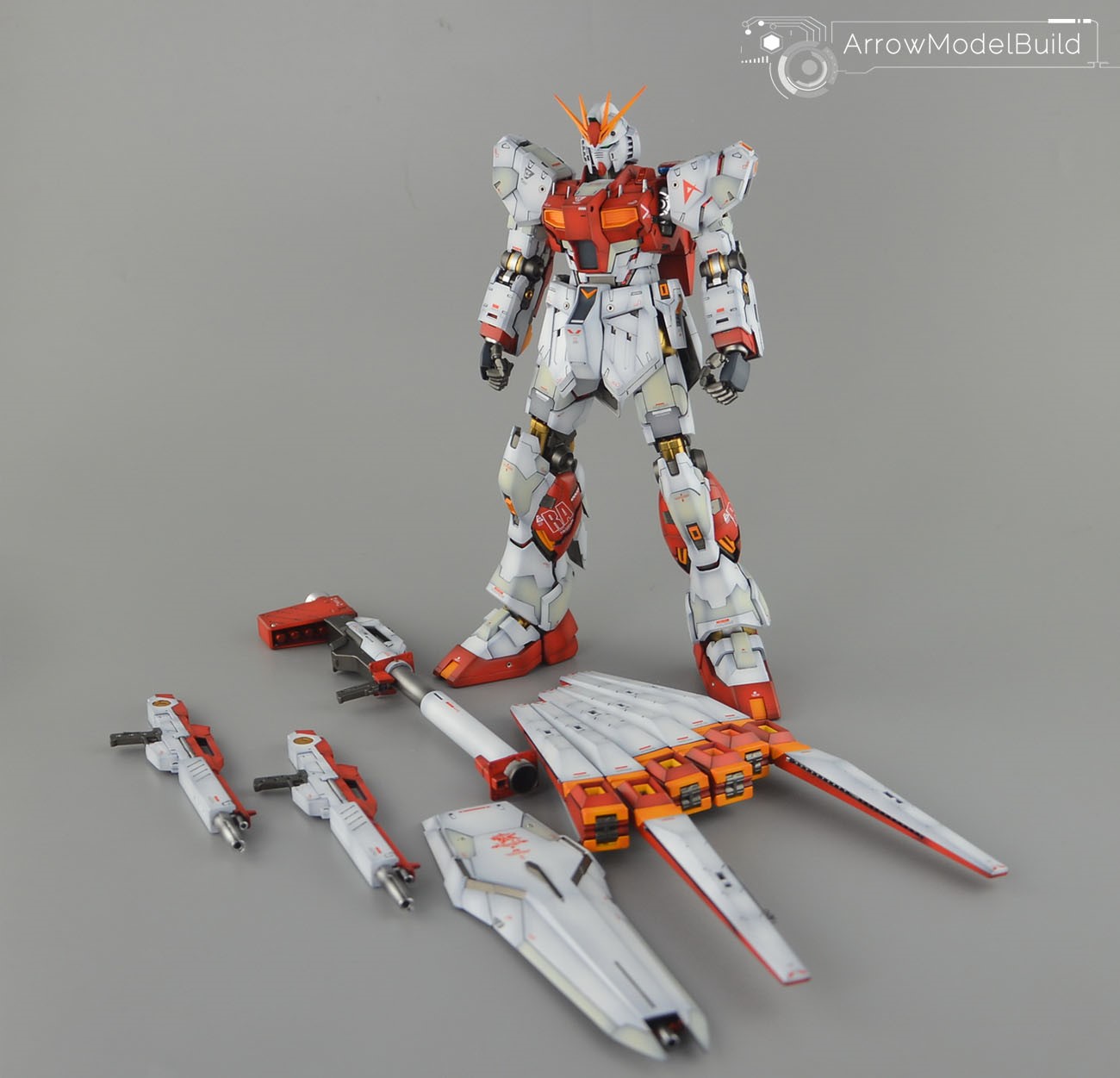 Picture of AeroModelBuild Nu Gundam Ver.ka Built & Painted MG 1/100 Model Kit