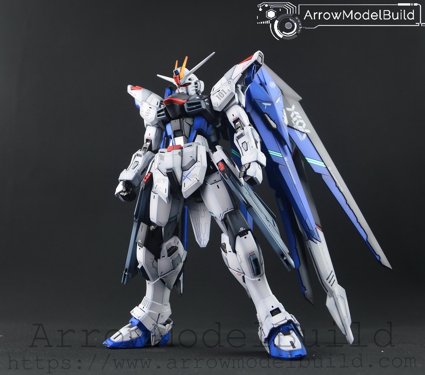 Picture of AeroModelBuild Freedom Gundam Ver 2.0 Premium Built & Painted MG 1/100 Model Kit