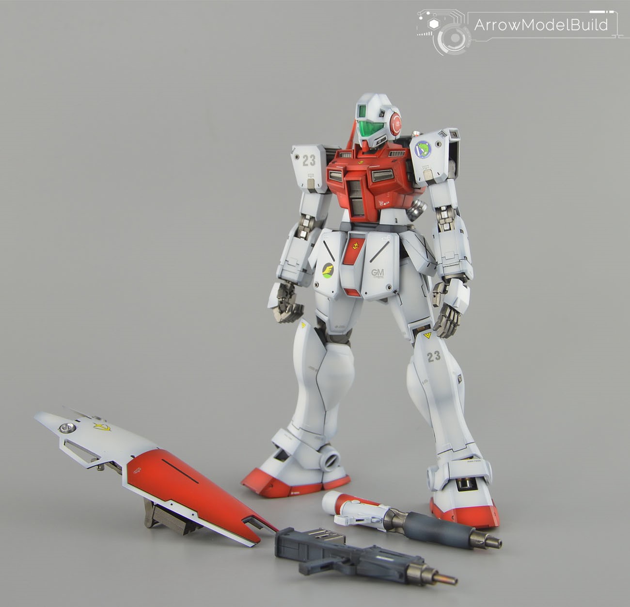 Picture of AeroModelBuild GM Command Space Type Built & Painted MG 1/100 Model Kit