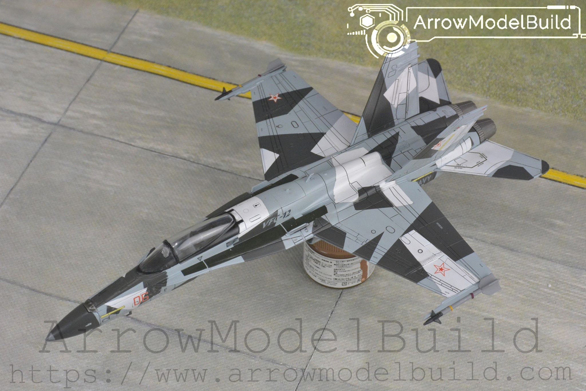Picture of AeroModelBuild F/A-18C Hornet VFC-12 Built & Painted 1/72 Model Kit