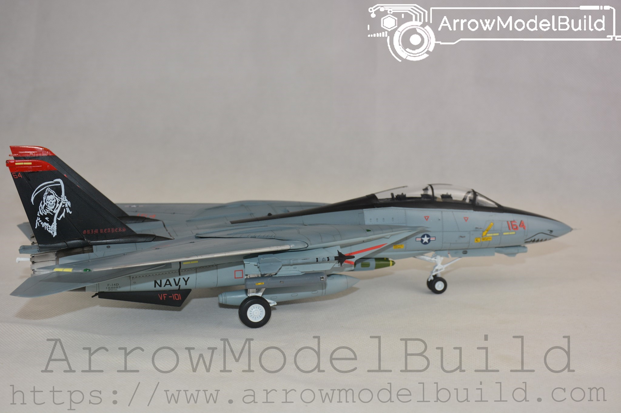 Picture of AeroModelBuild F-14 Grim Reaper Built & Painted 1/72 Model Kit