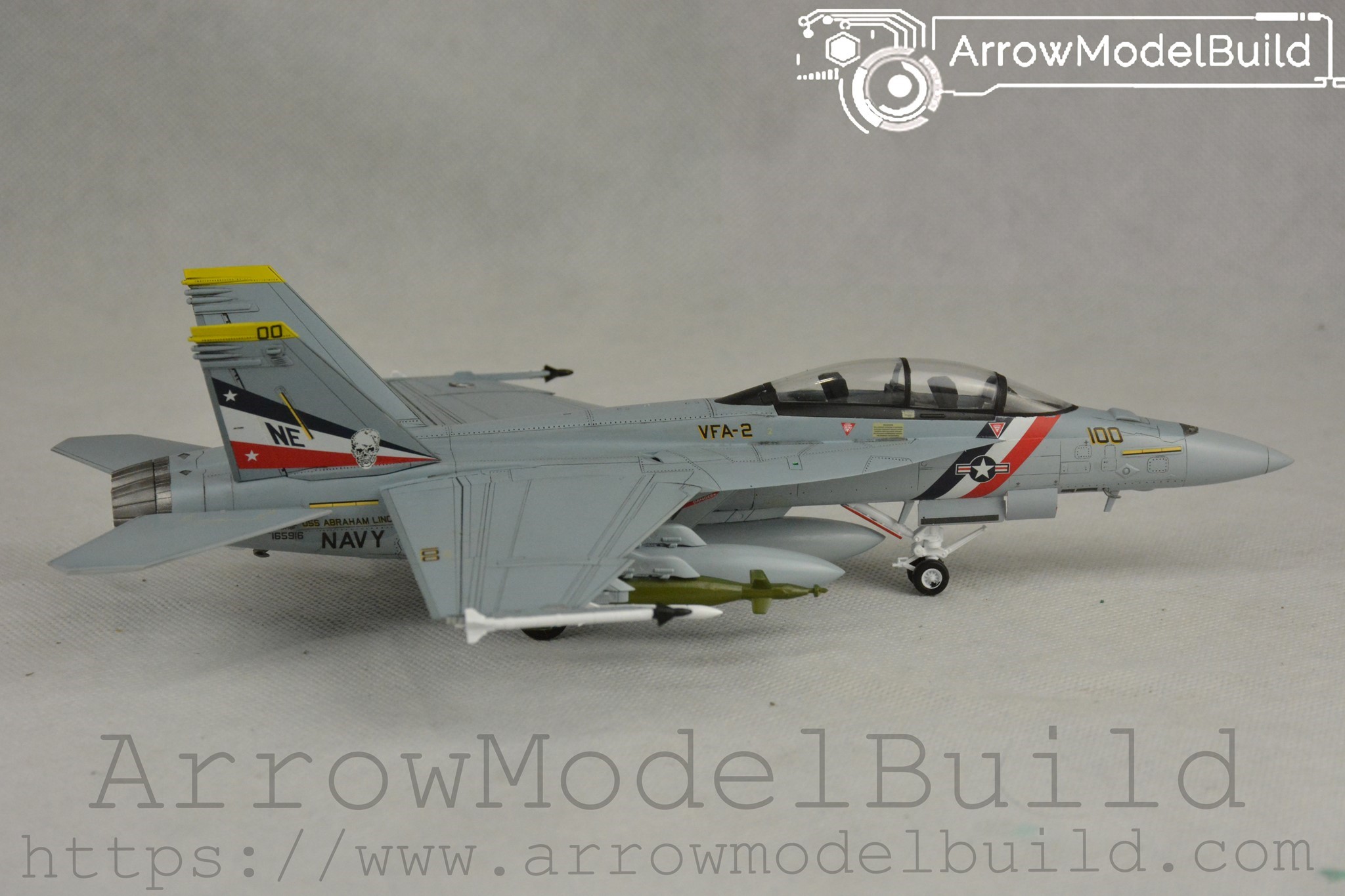 Picture of AeroModelBuild F/A-18F Super Hornet Built & Painted 1/72 Model Kit