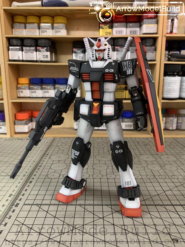 Picture of AeroModelBuild RX-78-1 Gundam Prototype Built & Painted MG 1/100 Model Kit