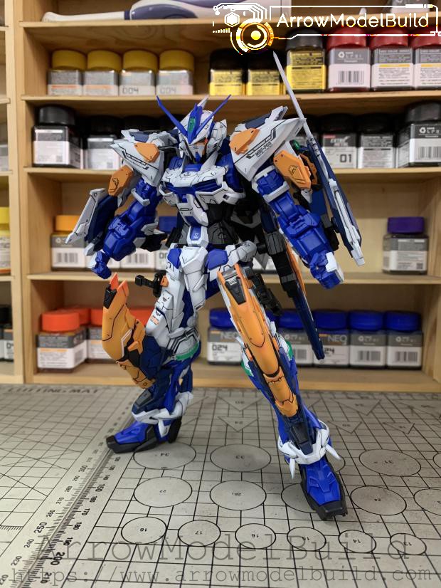 Picture of AeroModelBuild Astray Blue Frame Type D Built & Painted MG 1/100 Model Kit  