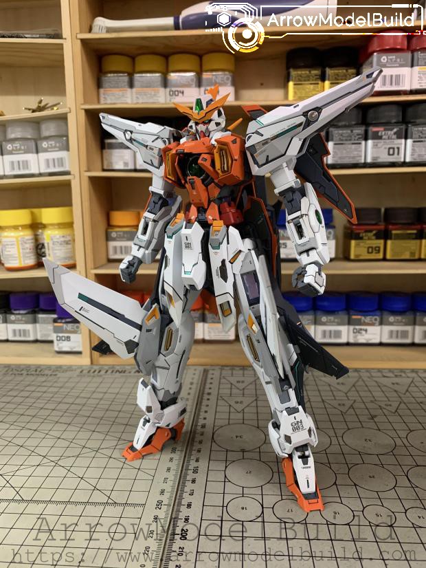 Picture of AeroModelBuild Kyrios Gundam Special Detail Built & Painted 1/100 Resin Model Kit