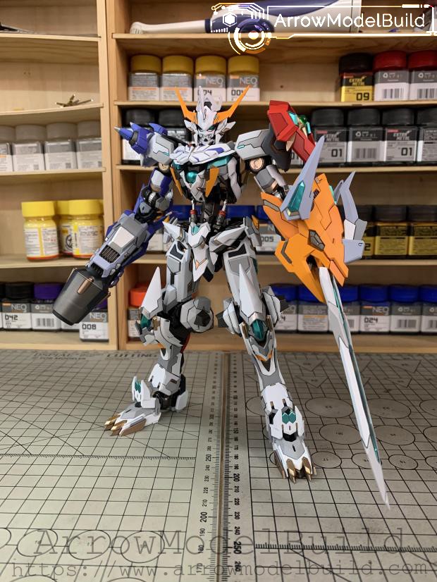 Picture of AeroModelBuild Omega Barbatos Gundam (Special Custom) Built & Painted 1/100 Resin Model Kit