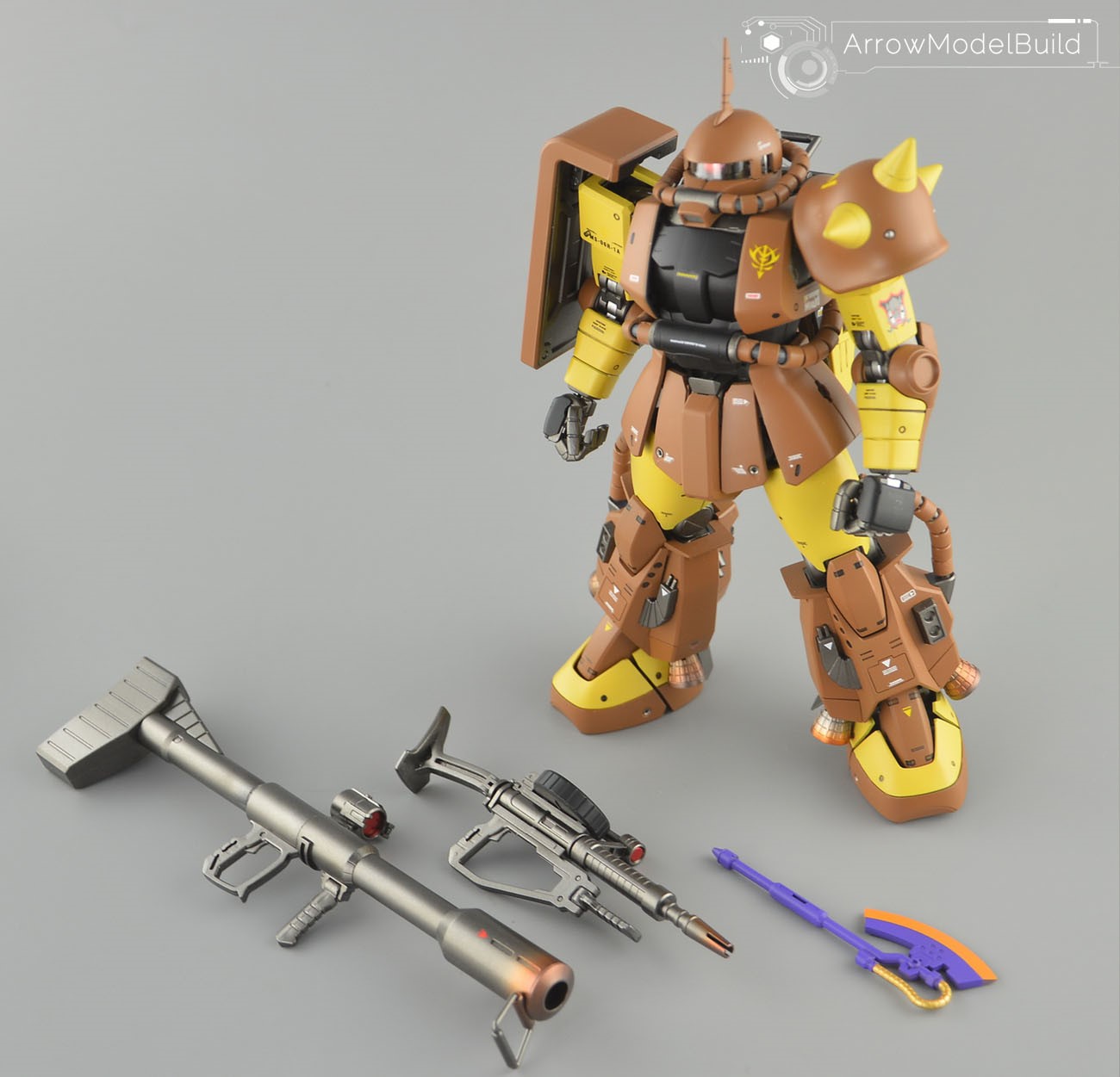 Picture of AeroModelBuild Masaya Nakagawa's Zaku Built & Painted 1/100 Model Kit
