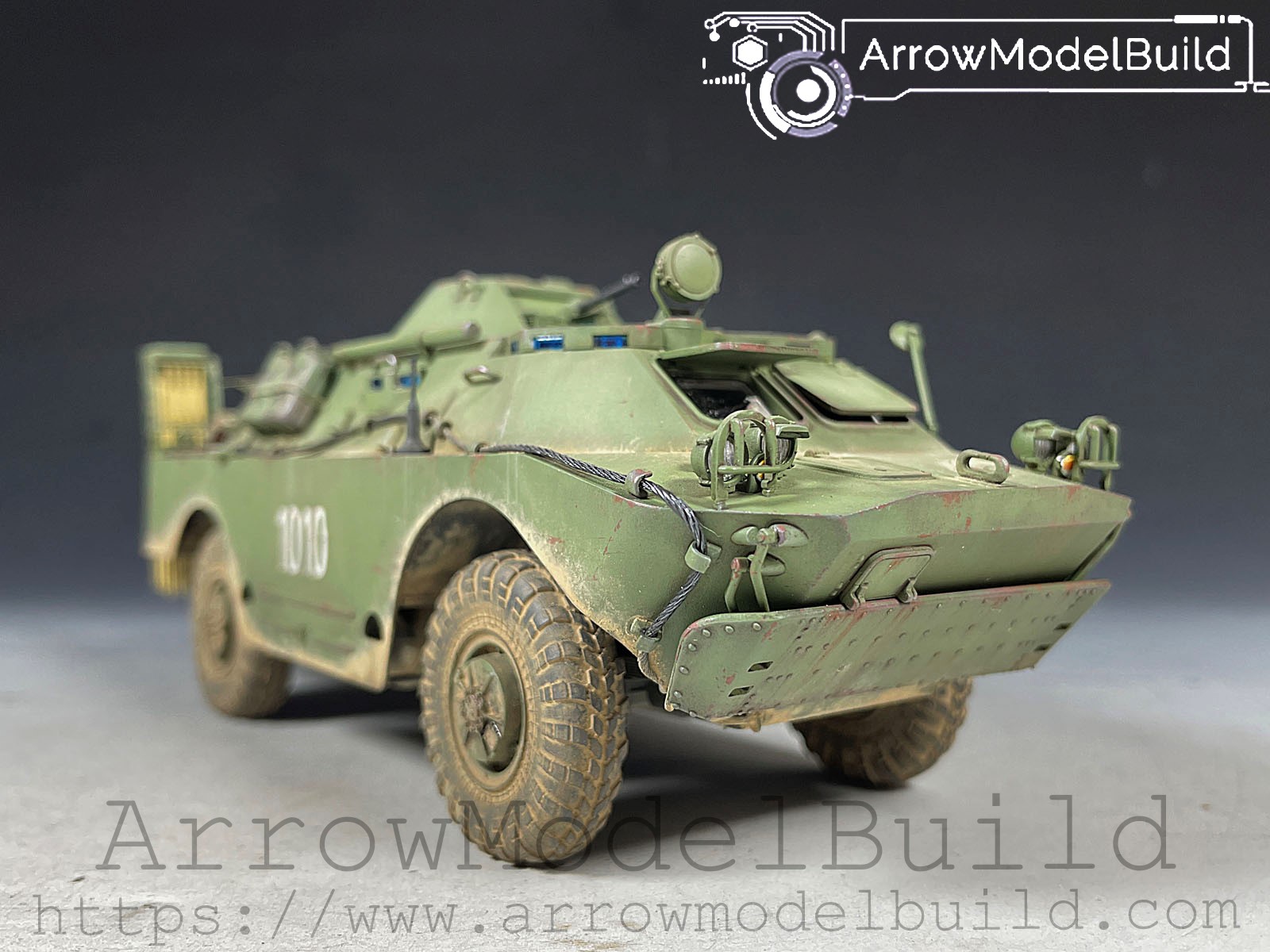 Picture of AeroModelBuild NBC Reconnaissance Vehicle Built & Painted 1/35 Model Kit